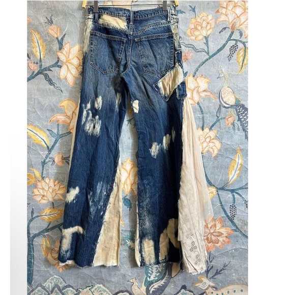 Free People x We The Free Martha Lace Jeans - Picture 4 of 5